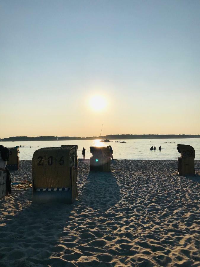 Appartamento Liegeplatz Twee Laboe Esterno foto